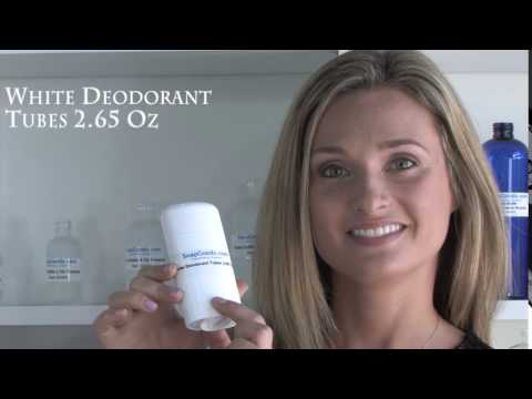 White Deodorant Tubes 2.65 Oz