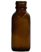 Glass Bottle 1 Oz Amber