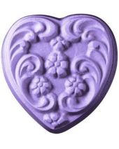 Nature Floral Heart Soap Mold