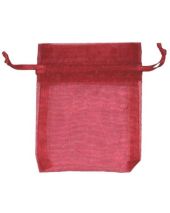 Organza Bag - Red 3 x 4