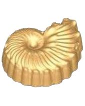 Stylized Fossil Shell Soap Mold