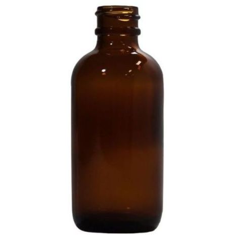 Glass Bottle 2 Oz Amber