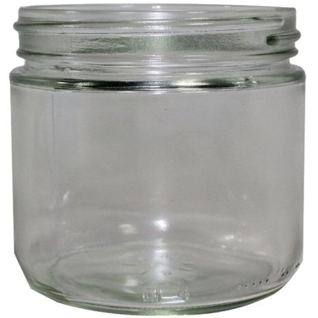 Glass Jar 2 Oz Clear