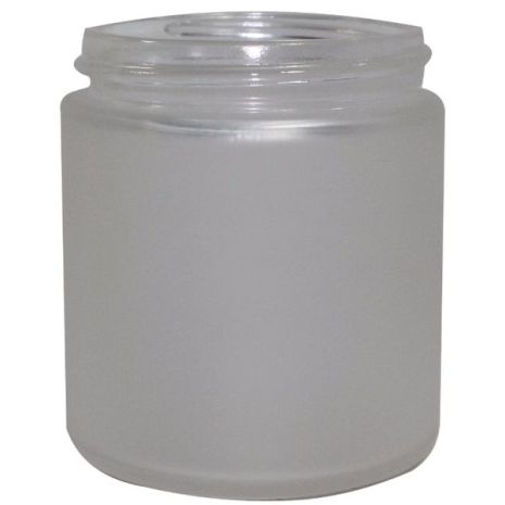 Glass Jar 4 Oz Frosted