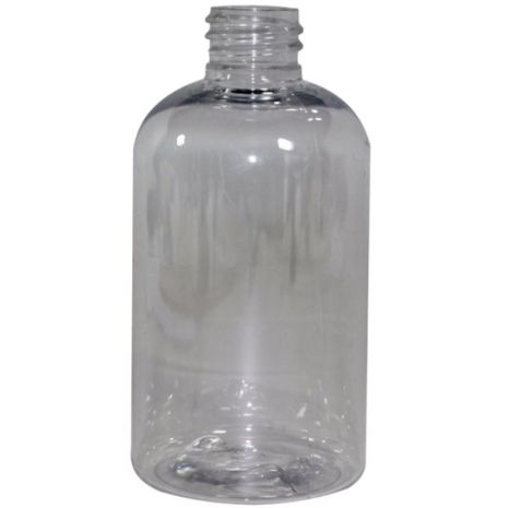 Plastic Bottle 4 Oz Clear Boston