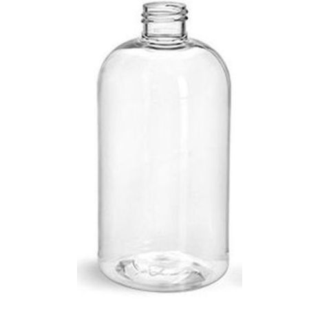 Plastic Bottle 8 Oz Clear Boston