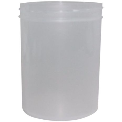 Plastic Jar 8 Oz Natural Tall