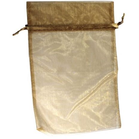 Organza Bag - Gold 5 x 8